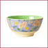 Rice Bowl Two Tone Medium Flower Painting print