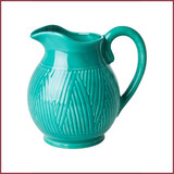 Rice Aardewerken Kan - Donkergroen