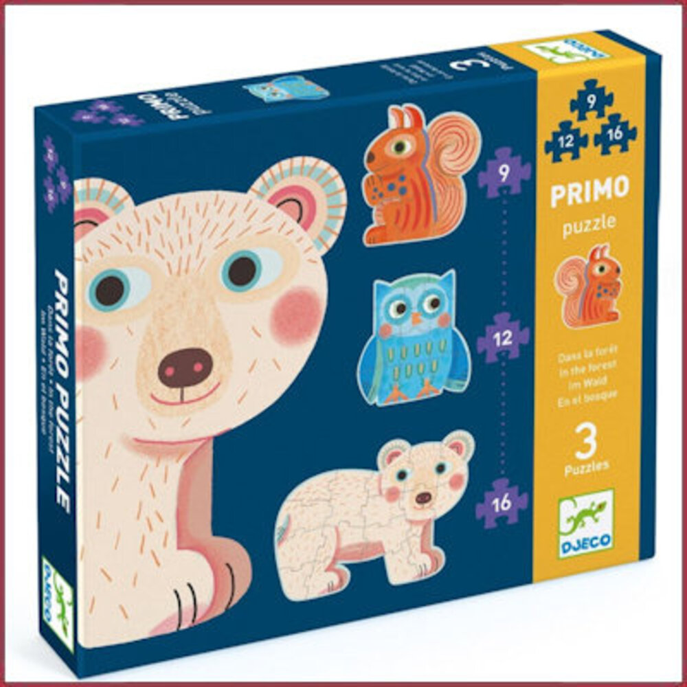 Djeco Vloerpuzzel In het Bos