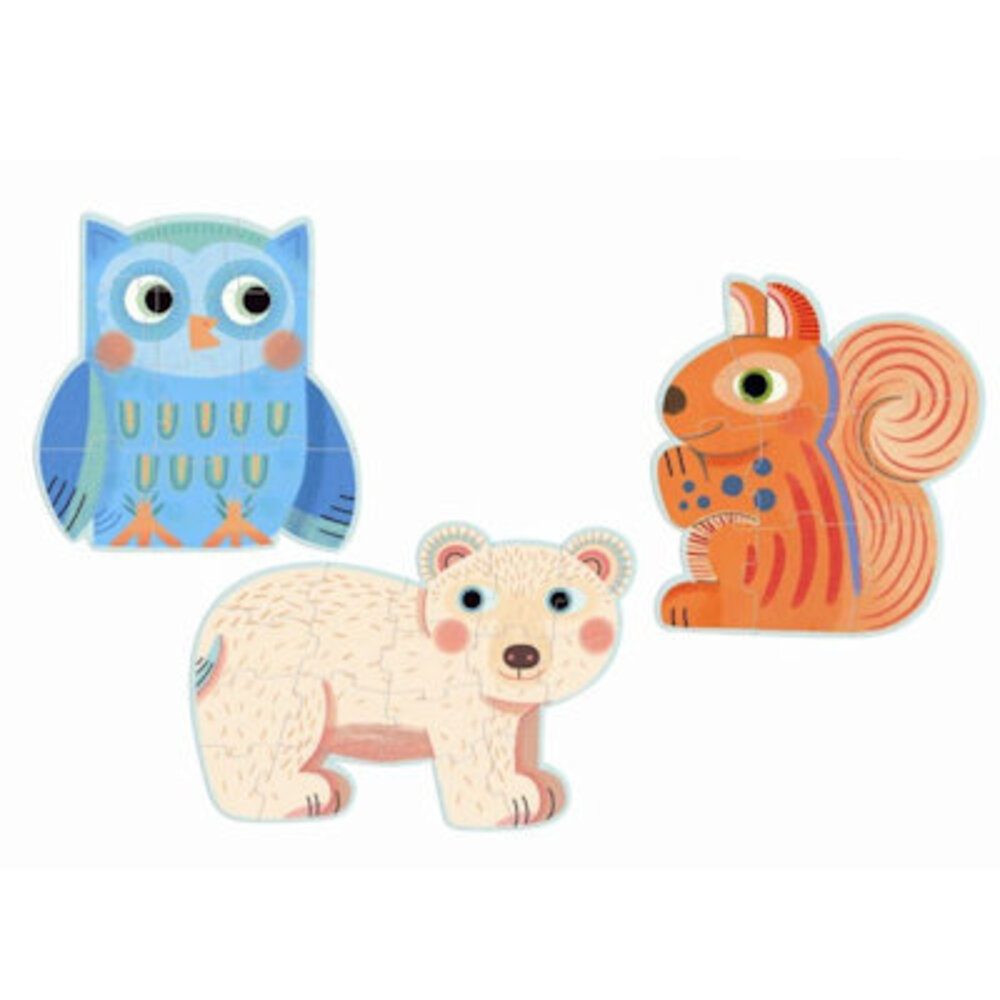 Djeco Vloerpuzzel In het Bos