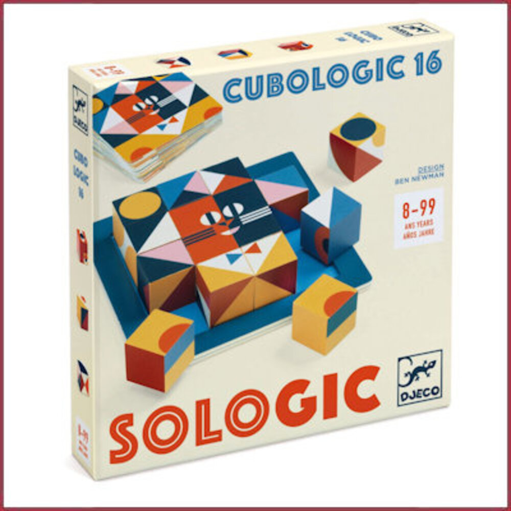 Djeco Sologic - Cubologic 16 Djeco Sologic - Cubologic 16