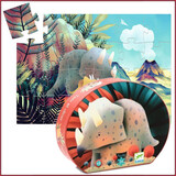 Djeco Silhouet puzzel  Teo de Dino