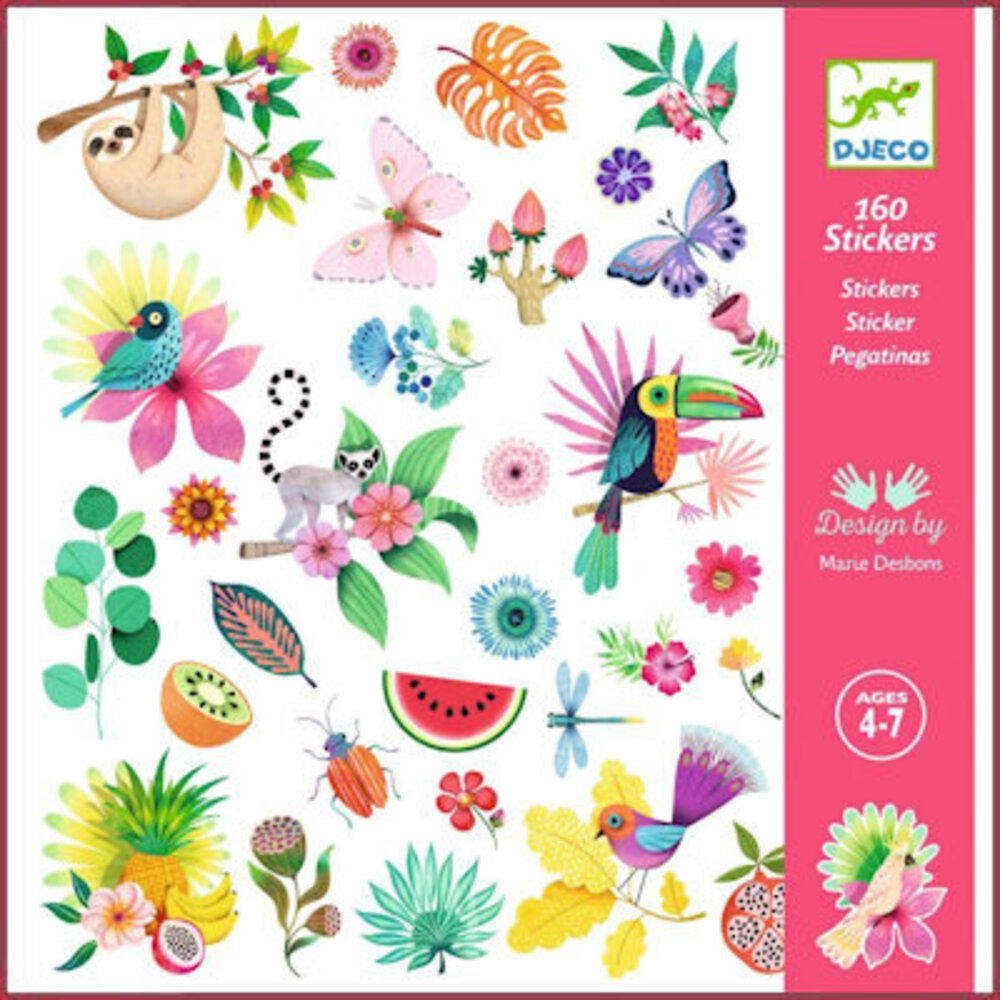 Djeco Stickers - Paradijs Djeco Stickers - Paradijs