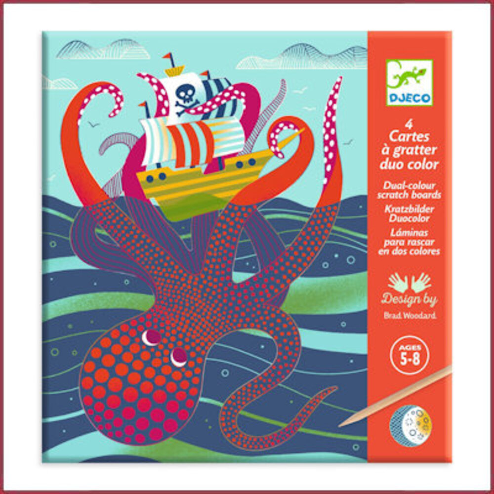 Djeco Kraskaarten - Topsy Turvy