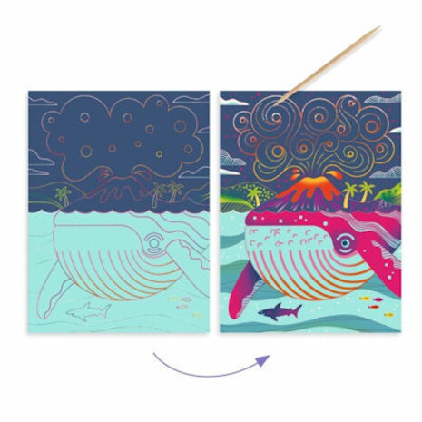 Djeco Kraskaarten - Topsy Turvy