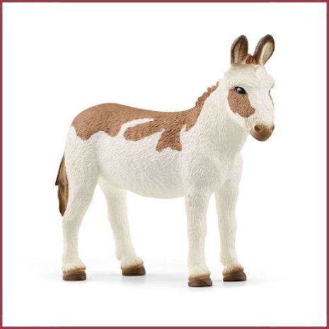 Schleich Amerikaanse gevlekte Ezel Schleich Amerikaanse gevlekte Ezel