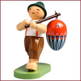 Wendt & Kühn Jongen met ei aan stok Wendt & Kühn Jongen met ei aan stok