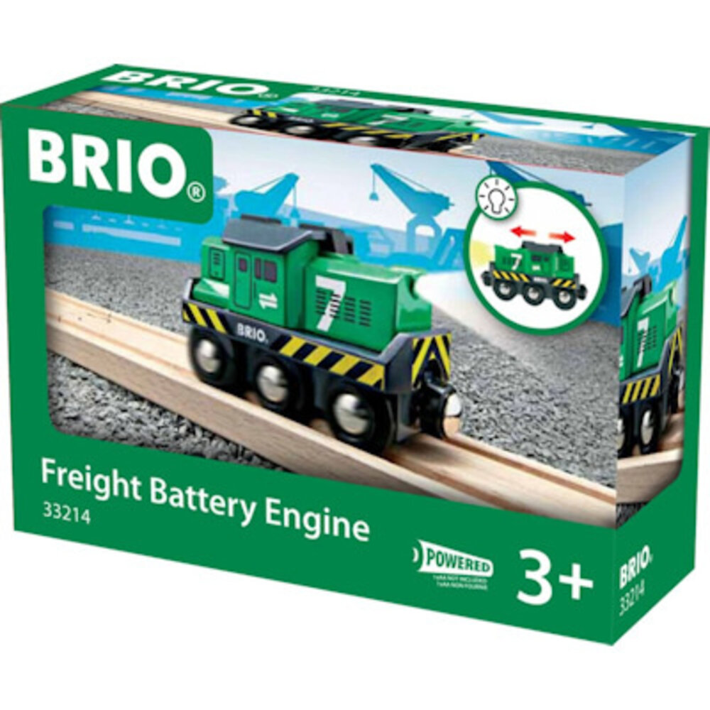 Brio Batterij vrachttrein