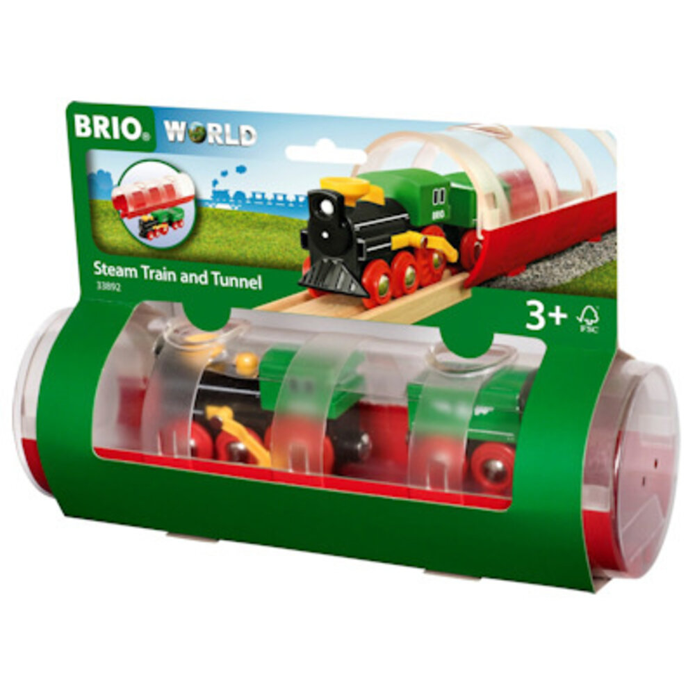 Brio Tunnel & Stoom trein