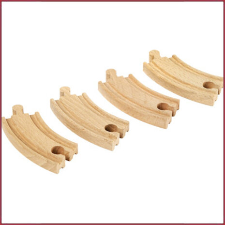 Brio Rail-uitbreidingset - korte bochten
