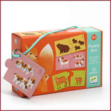 Djeco Duopuzzel Babydieren Djeco Duopuzzel Babydieren