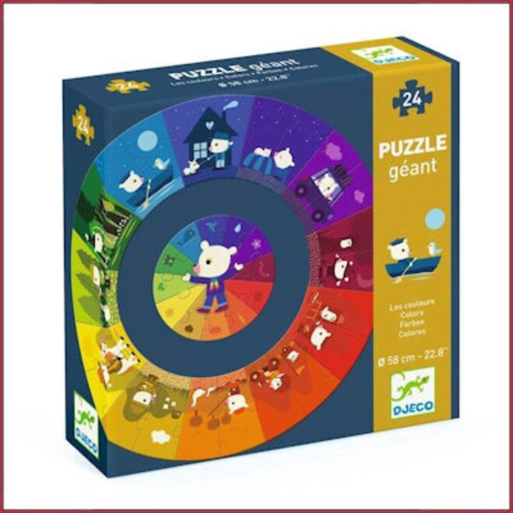 Djeco Giant Puzzel - Seizoenen Djeco Giant Puzzel - Seizoenen