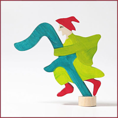 Grimm's Decoratief cijfer met figuur Grimm's Decoratief cijfer met figuur