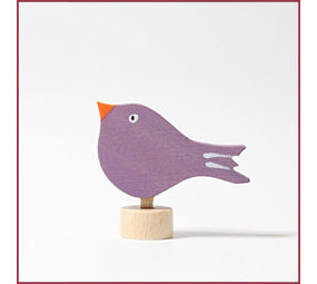 Grimm's Decoratieve figuren Vogel zittend