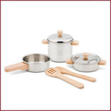 Pannenset metaal 7-delig Pannenset metaal 7-delig