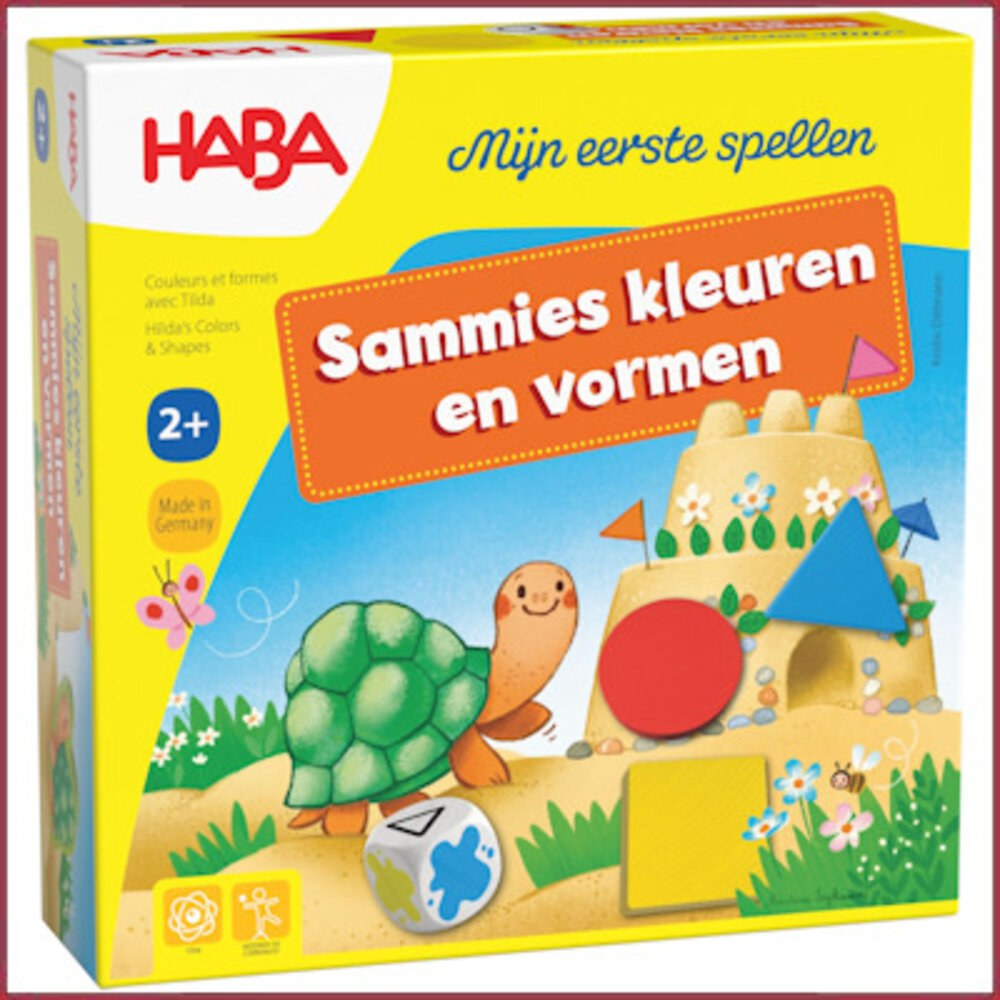 Haba Mijn eerste spellen - Sammies kleuren en vormen Haba Mijn eerste spellen - Sammies kleuren en vormen