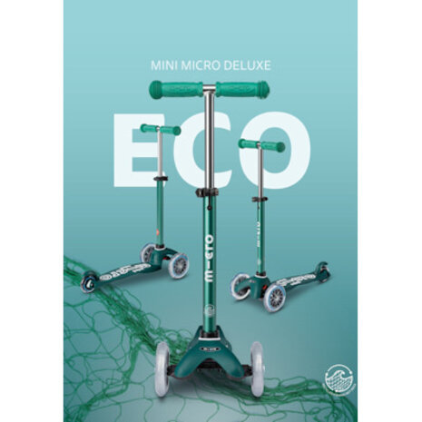 Micro Step Mini Micro step Deluxe ECO LED groen Micro Step Mini Micro step Deluxe ECO LED groen