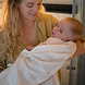 Lodger Lodger hydrofiel doek swaddle seersucker 120x120 Lodger Lodger hydrofiel doek swaddle seersucker 120x120