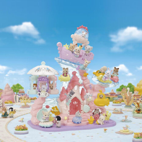 Sylvanian Families SF Baby zeemeermin kasteel Sylvanian Families SF Baby zeemeermin kasteel