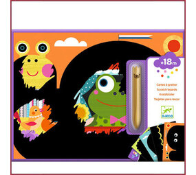 Djeco Scratchkaarten voor de kleintjes