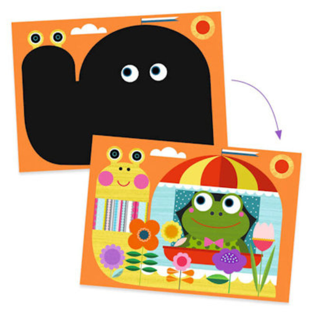 Djeco Scratchkaarten voor de kleintjes Djeco Scratchkaarten voor de kleintjes