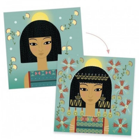 Djeco Knutselset - doorzichtige stempels, motieven en sieraden Djeco Knutselset - doorzichtige stempels, motieven en sieraden