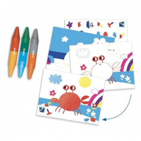 Djeco Knutseldoos multi - Zee plezier