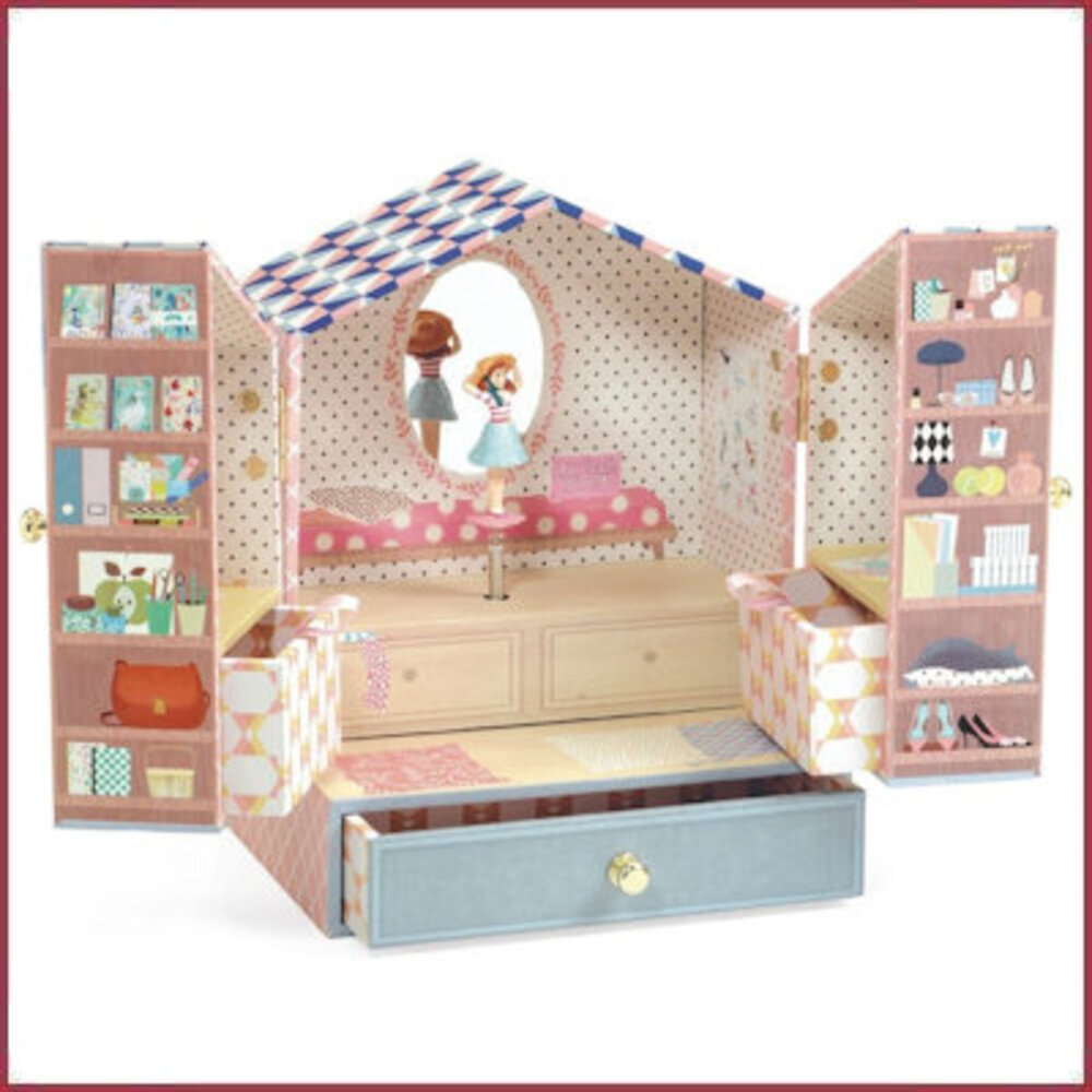 Djeco Muziek/juwelen doosje Tinou's winkeltje