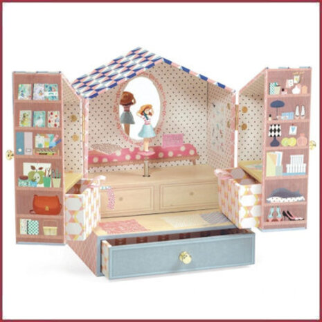 Djeco Muziek/juwelen doosje Tinou's winkeltje