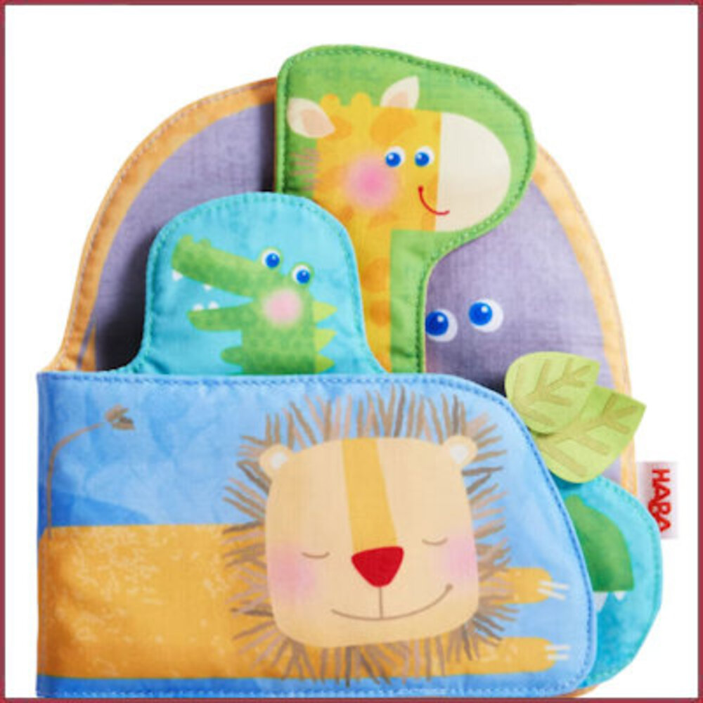 Haba Stoffen boek Wilde dieren Haba Stoffen boek Wilde dieren