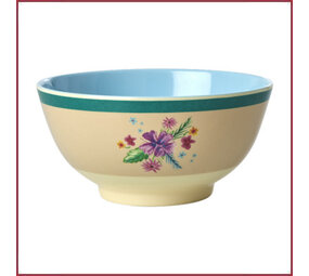 Rice Rice melamine bowl - Arda Bloom - medium
