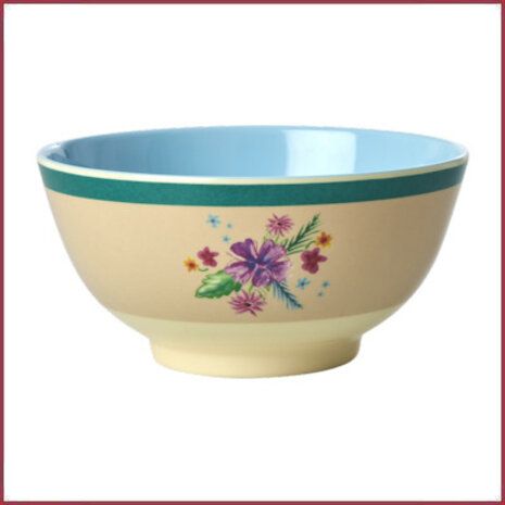 Rice Rice melamine bowl - Arda Bloom - medium Rice Rice melamine bowl - Arda Bloom - medium