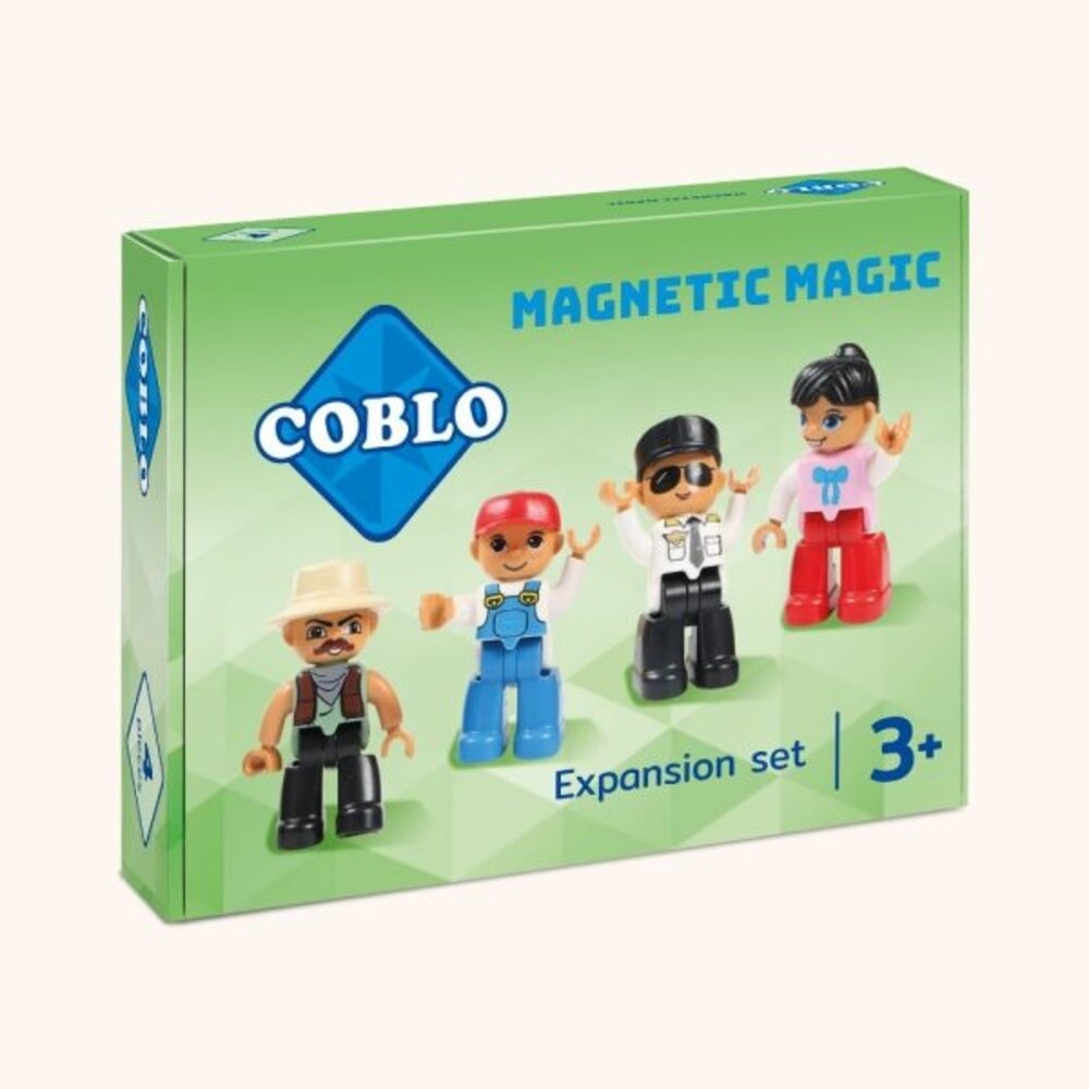 Coblo Coblo Mini Figuurtjes set van 4 Coblo Coblo Mini Figuurtjes set van 4