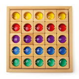 Bauspiel Blokkenset hout vensterblokken 25st Bauspiel Blokkenset hout vensterblokken 25st