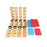 Bauspiel Wielen set groot 16st Bauspiel Wielen set groot 16st