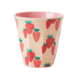 Rice Rice beker print Aardbei Rice Rice beker print Aardbei