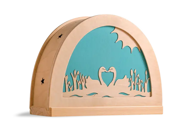 De Noest Silhouet Zwanen