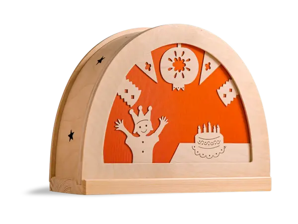 De Noest Silhouet Verjaardag / feest