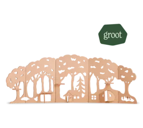 De Noest Houten Bosrand - groot