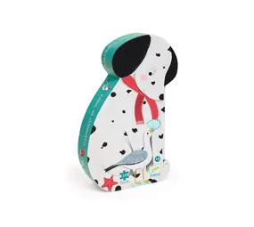 Djeco Silhouet puzzel Ollie de dalmatiër Djeco Silhouet puzzel Ollie de dalmatiër