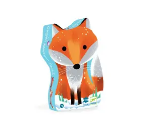 Djeco Silhouet puzzel Kleine Vos