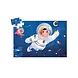 Djeco Silhouetpuzzel Astronaut op de maan