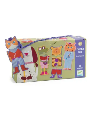Djeco Puzzel Trio Orkest