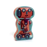 Djeco Silhouet puzzel Bob de robot Djeco Silhouet puzzel Bob de robot