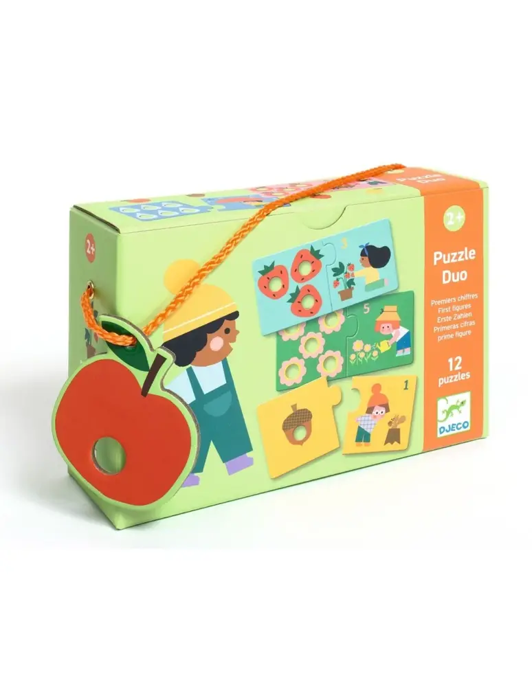 Djeco Duopuzzel Eerste figuren