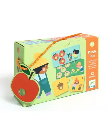 Djeco Duopuzzel Eerste figuren