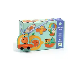 Djeco Duopuzzel Autos