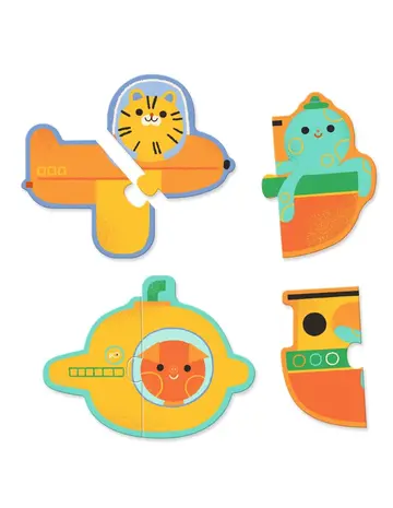 Djeco Duopuzzel Autos