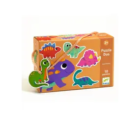Djeco Duopuzzel Dinosaurus