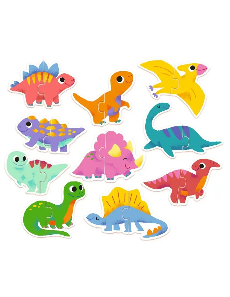 Djeco Duopuzzel Dinosaurus